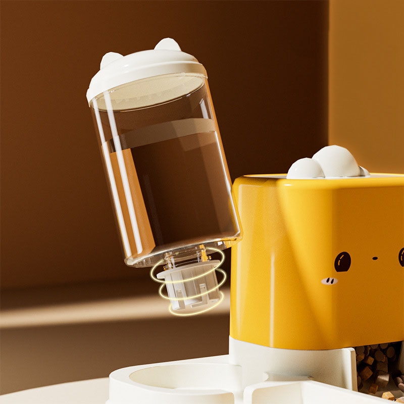 Pet Product Programmable Feeding Indoor Friendly Wide Bowl Pet Smart Feeder