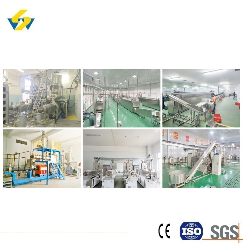 Soybean Chunks Machine Textured Vegetable Protein Extrusion Food Machine Extrusora De Alimentos