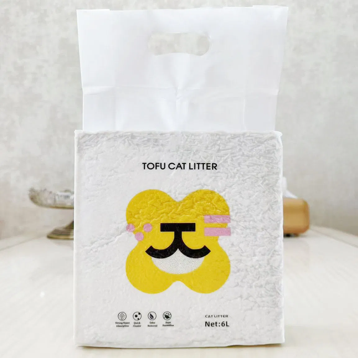 Pet Product Tofu Flushable Safe Cat Litter Indoor Room