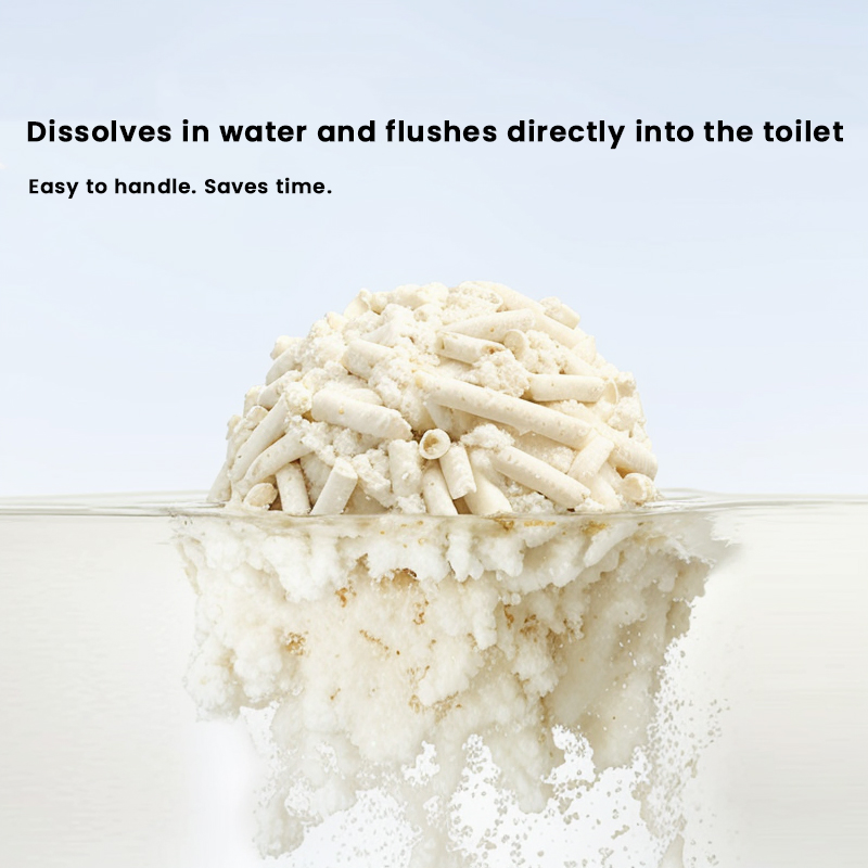 OEM/ODM Tofu Cat Litter Dust-Free Anti-Bacterial Protect Kitten's Lungs Safe Good Quality ISO Certified Factory Direct Sale 1.5mm/2.0mm Hot Sale Tofu Cat Litter