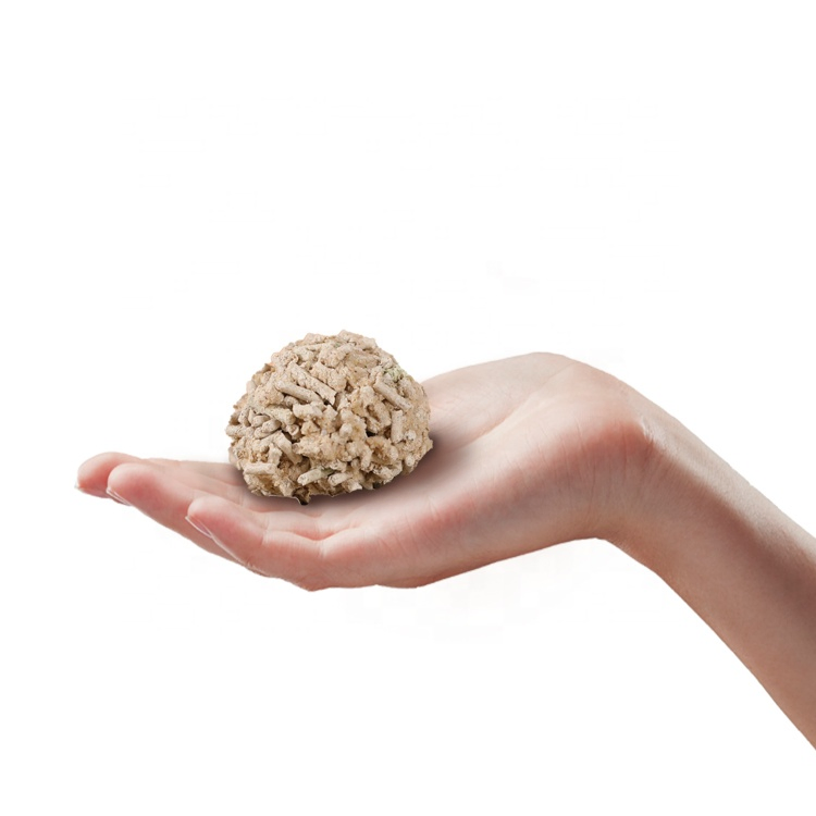 Premium Odor Control Natural Cereal Clumping Cat Litter with Plant-Based Fiber