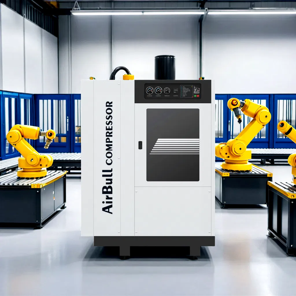 Energy Efficient Screw Compressor with Remote Monitoring and Durability Features