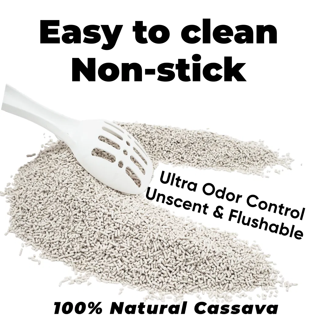 Premium Strong Antibacterial High-Agglomeration Cassava Cat Litter Large Wholesale Price