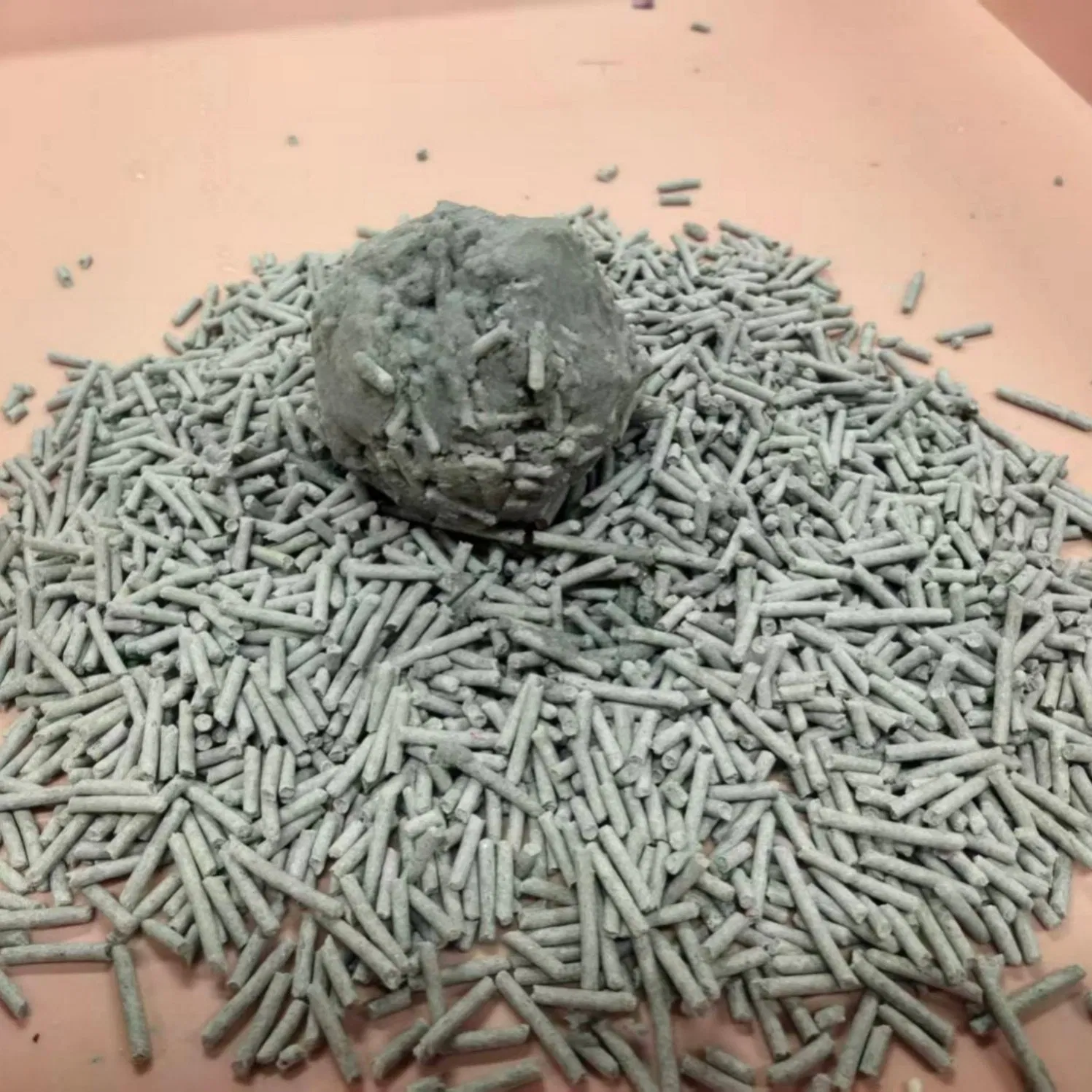 Resource Positive Coffee Cat Litter Crafted From Coffee Roasting Byproducts with Long Acting Odor Capture Strong Clump Stability Lightweight Conveyance and Sust