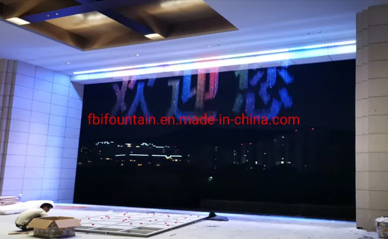 Digital Curtain Fountain