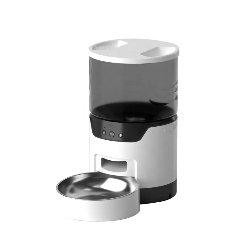 Smart Life APP WiFi Automatic Pet Feeder 10s Voice Recording Timing Feeding Cat Feeder