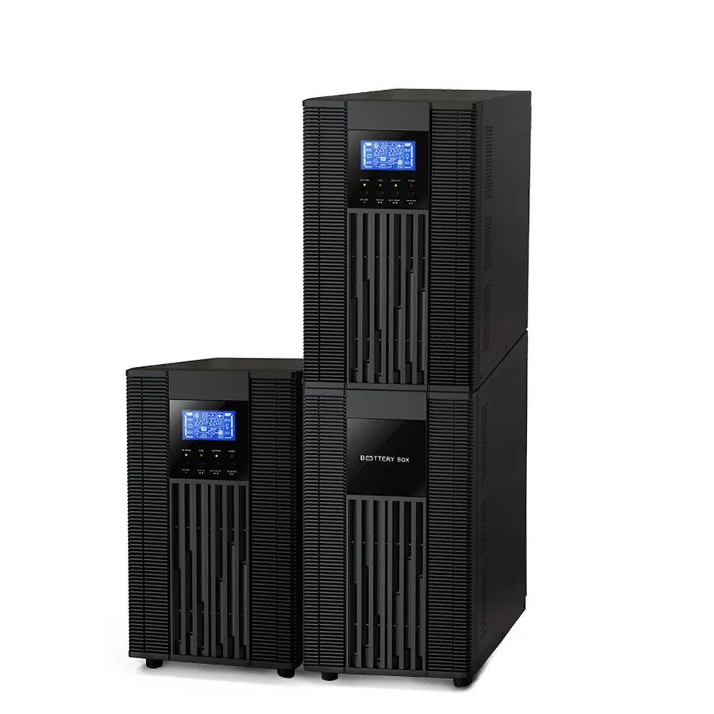 Single Phase High Frequency Online UPS Power Supply Double Conversion Offline UPS for It/Factory/Telcom/Medical/Solar Panel/Solar Power System