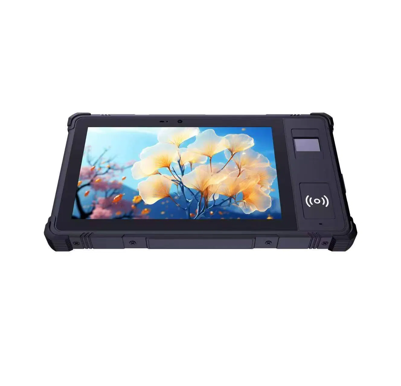 8 Inch HD Display 8GB+256GB Android 13 Fap30 Fingerprint Biometric NFC Module Rugged Industrial Tablet