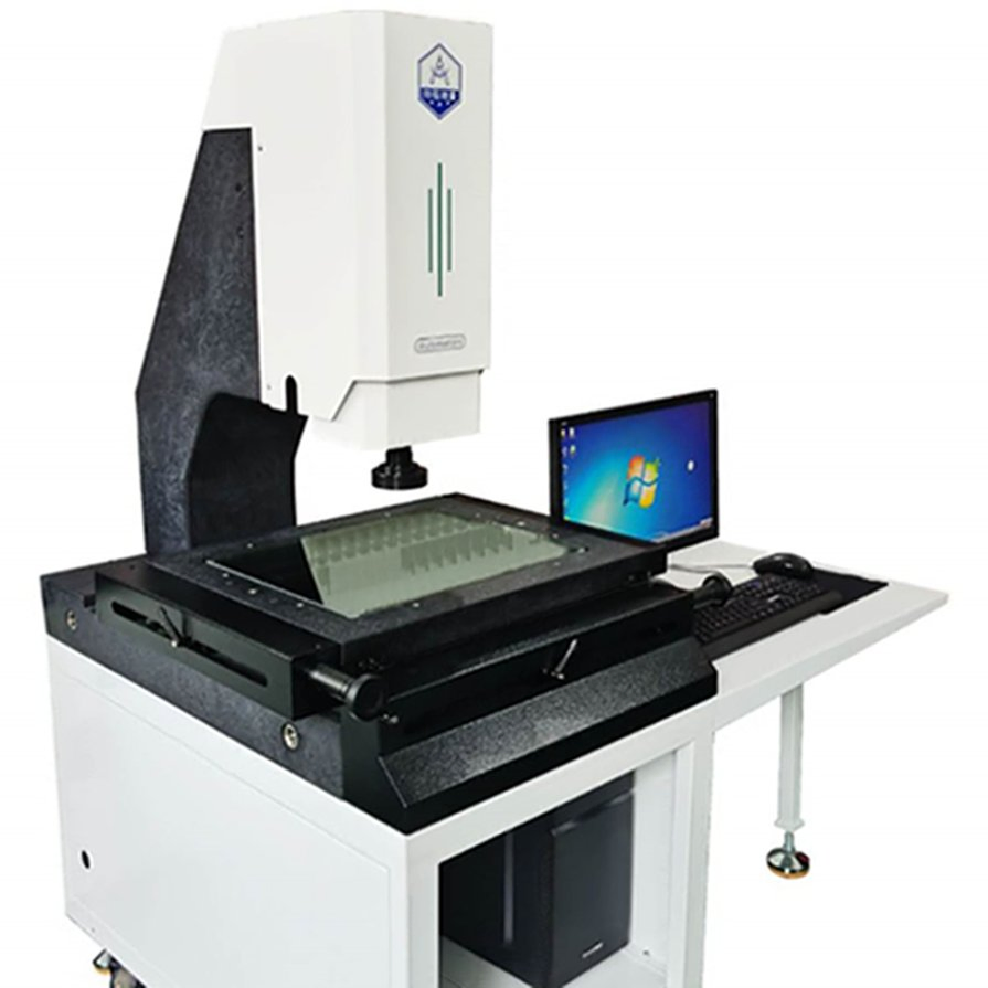 Semi-Automatic High-Precision Vision Measuring Instrument with Ai-Assisted Edge Detection for Micro-Part QA