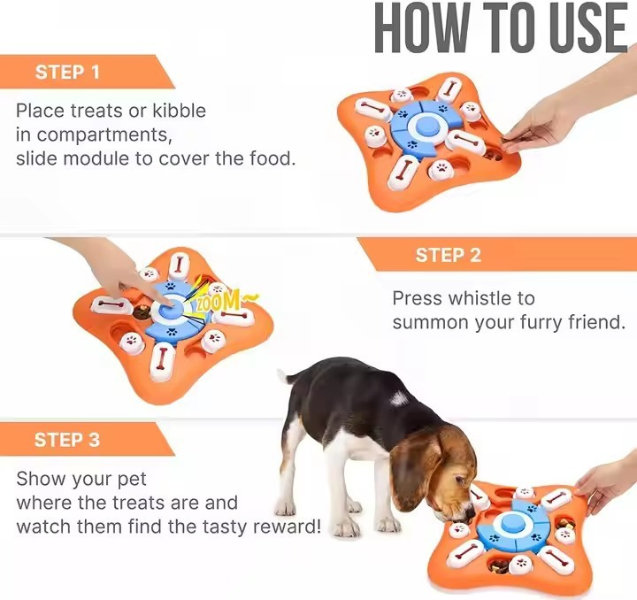 Engaging Squeaky Puzzle Toys for Interactive Dog Playtime