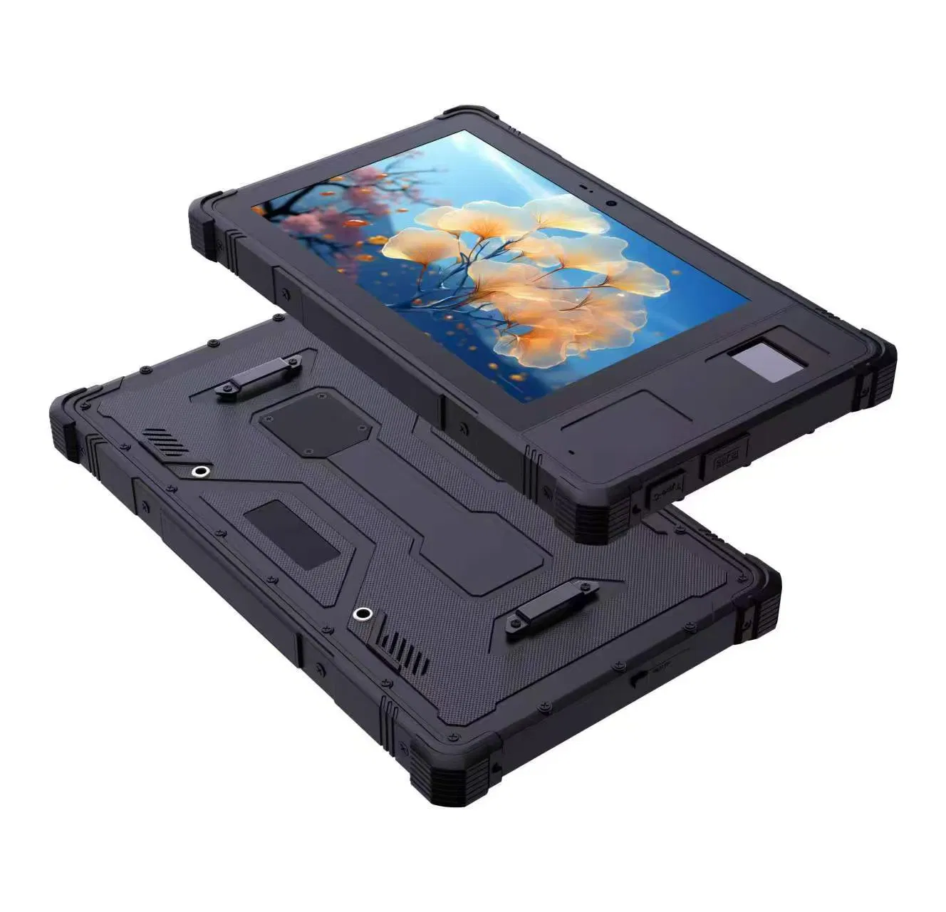 8 Inch HD Display 8GB+256GB Android 13 Fap30 Fingerprint Biometric NFC Module Rugged Industrial Tablet