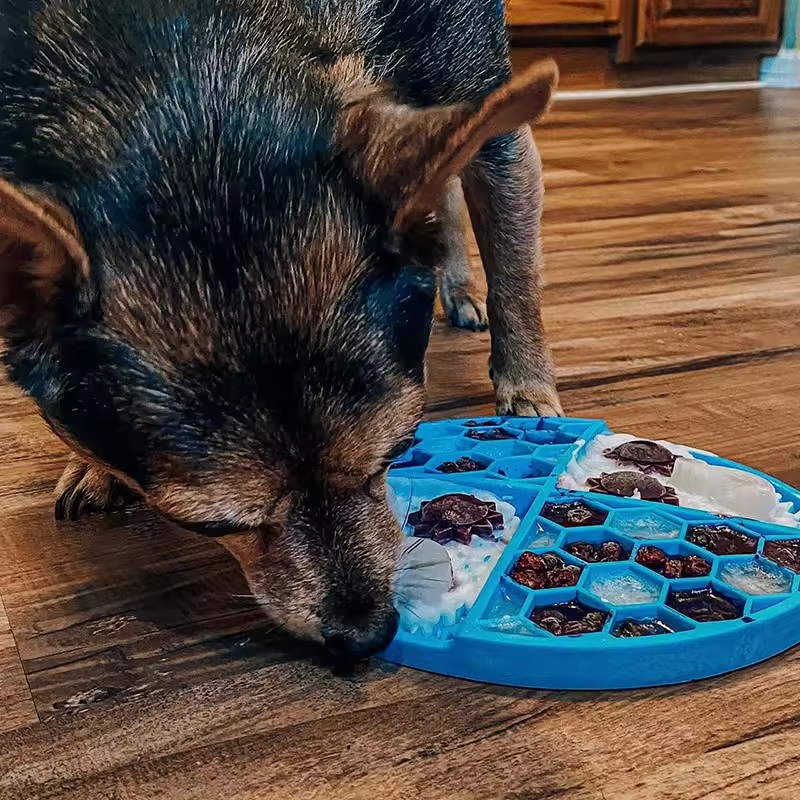 Slow Food Bowls Silicone Anxiety Relief Dog Cat Licking Mats Dog Cat Training Pad