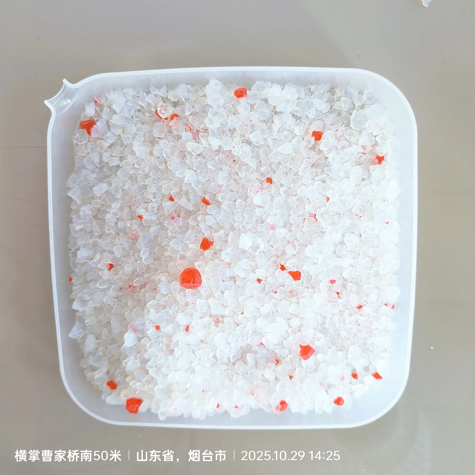 Premium High Absorption Low Dust Silica Gel Cat Litter Anti-Bacterial Safe for Kittens
