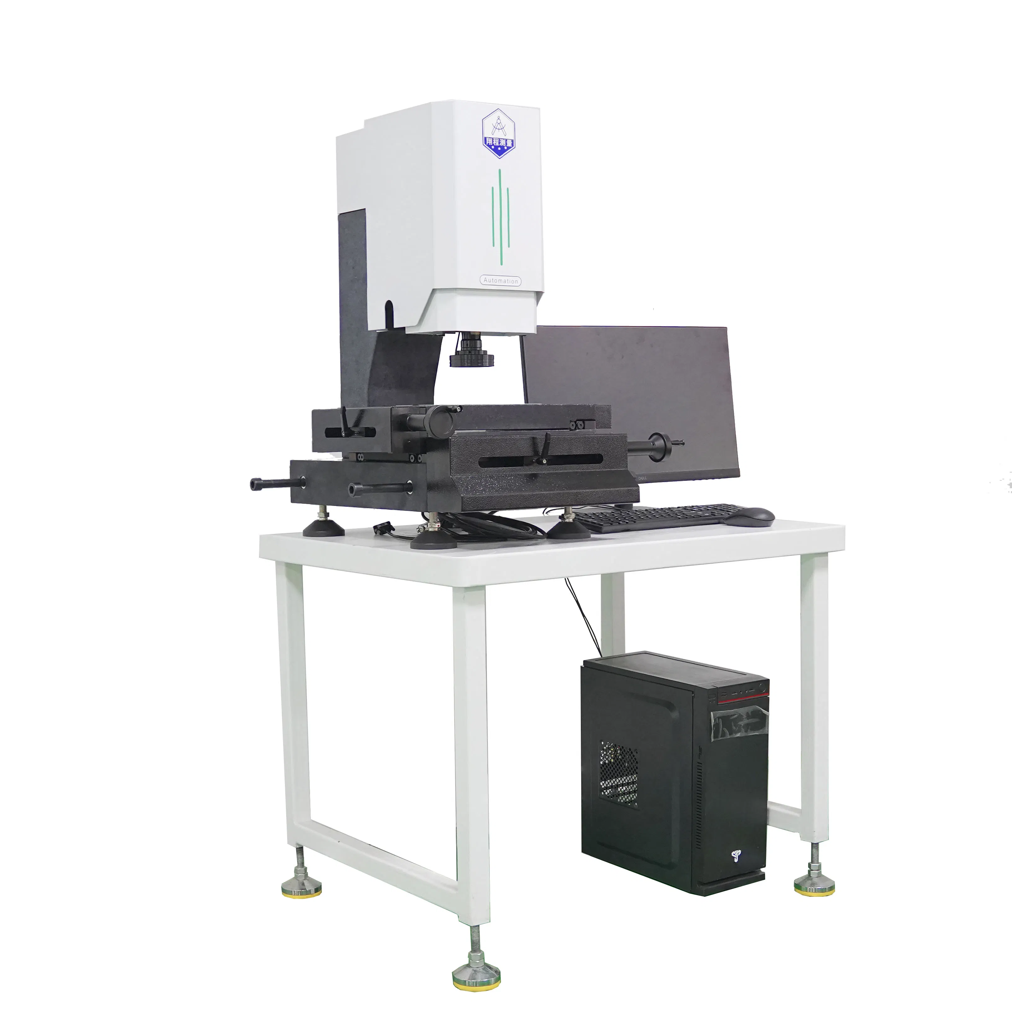 Semi-Automatic High-Precision Vision Measuring Instrument with Ai-Assisted Edge Detection for Micro-Part QA