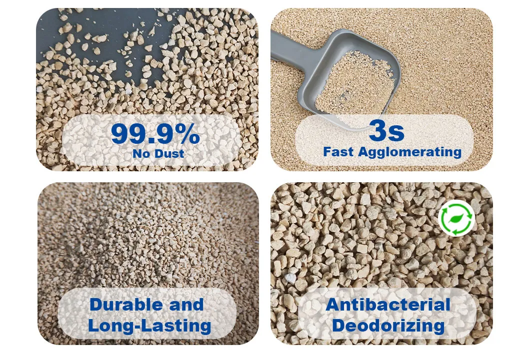 Cassava Cat Litter absorption