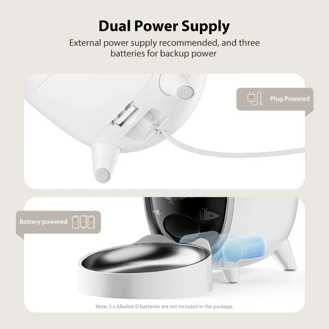 Intelligent APP Feeding Smart Pet Feeder with Voice Video Interaction