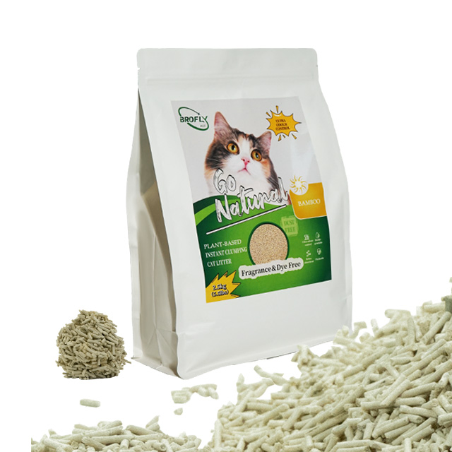 Wholesale Ultra Odour Control Bamboo Cat Litter - Flushable &amp; Natural -Dust Free