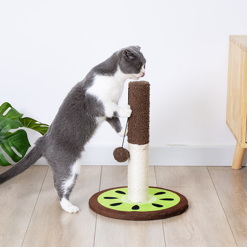 Engaging Kitty Activity Center with Colorful Condo and Sisal Features