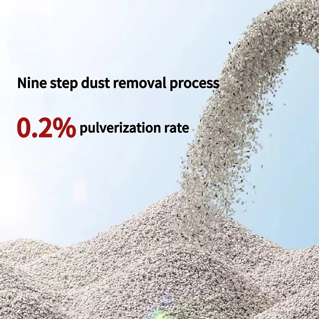 Low Dust/Deodorization/Super Absorbent/Environmentally Friendly Sodium-Based Mining Cat Litter