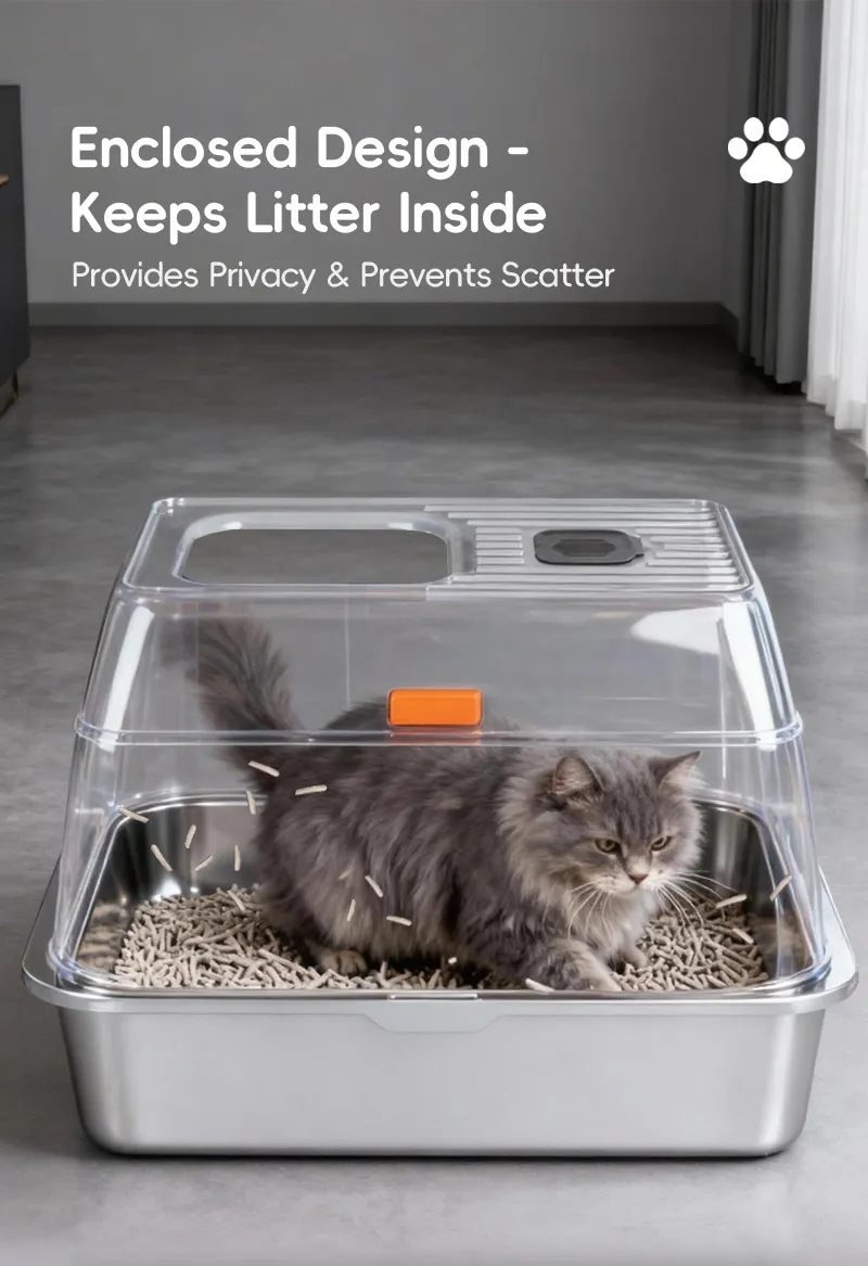 Cat Litter Box Detail 9