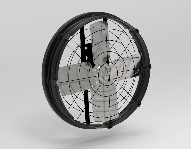 Smart Industrial Fan for Poultry Farms with IoT Communication