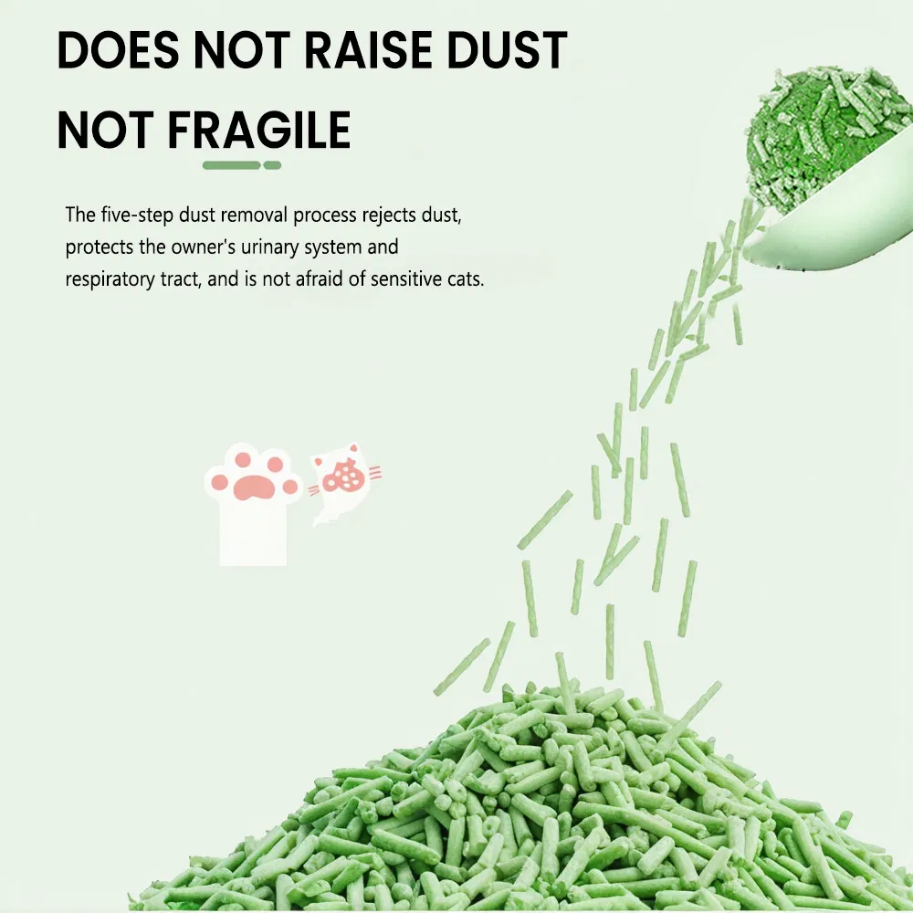 Clumping Flushable Ultra Absorbent Fast Drying 100% Natural Ingredients Cat Litter