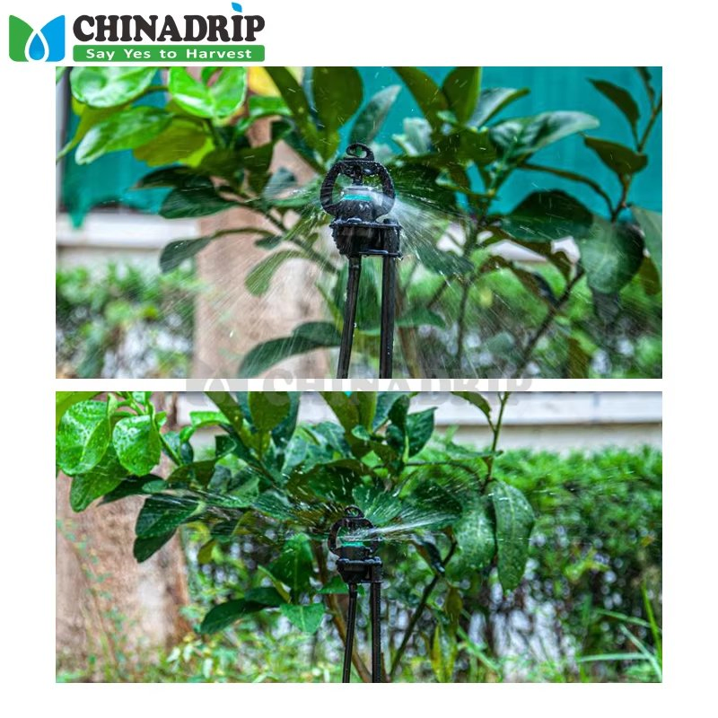 Chinadrip Pressure Compensating Micro Plastic Irrigation Sprinkler &amp; Accessories for Garden Watering System