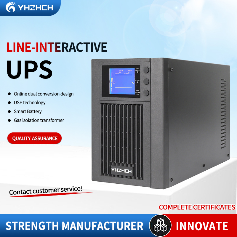 Yhzhch Offline Computer Home Nobreak Backup Mini Online 12V Reliable Stable UPS Power