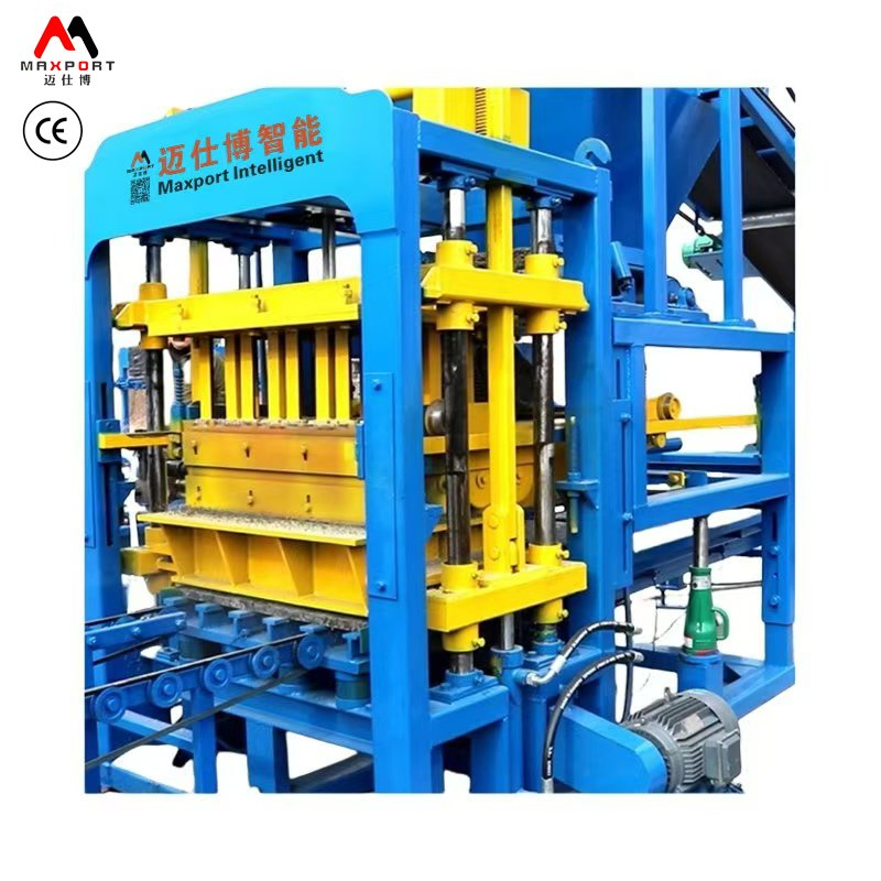 Qt4-15 Concrete Hollow Brick Block Making Machine for Building Material Machinery