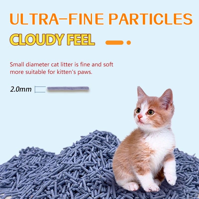 Premium Cat Litter Pure Natural and Environmentally Friendly Plant-Based Soy Cat Litter Easy Clumping Dust-Free Biodegradable Tofu Cat Litter