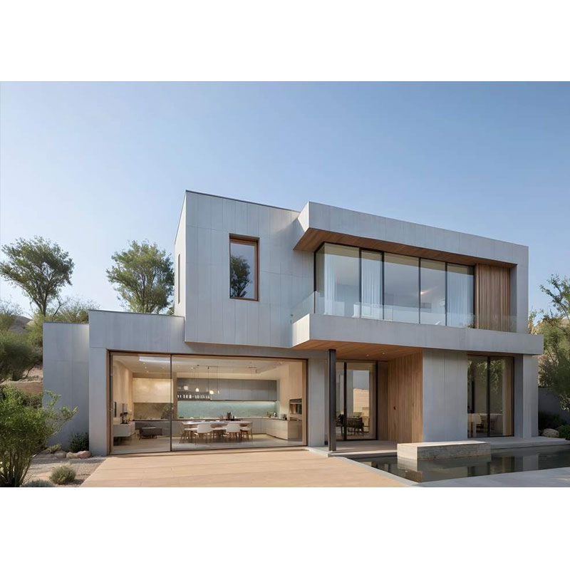 Modern Light Steel Villa Steel Structure Prefab House Kits Hurricane-Proof Luxury Villa