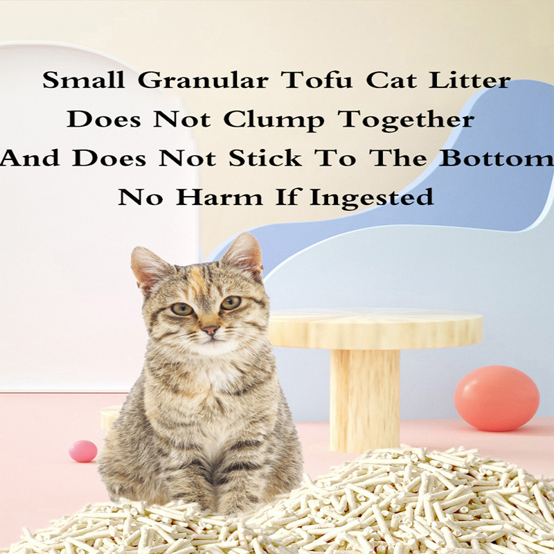OEM/ODM Pet Products Clumping Plant-Based Tofu Cat Litter Dust-Free Natural Pet Accessories