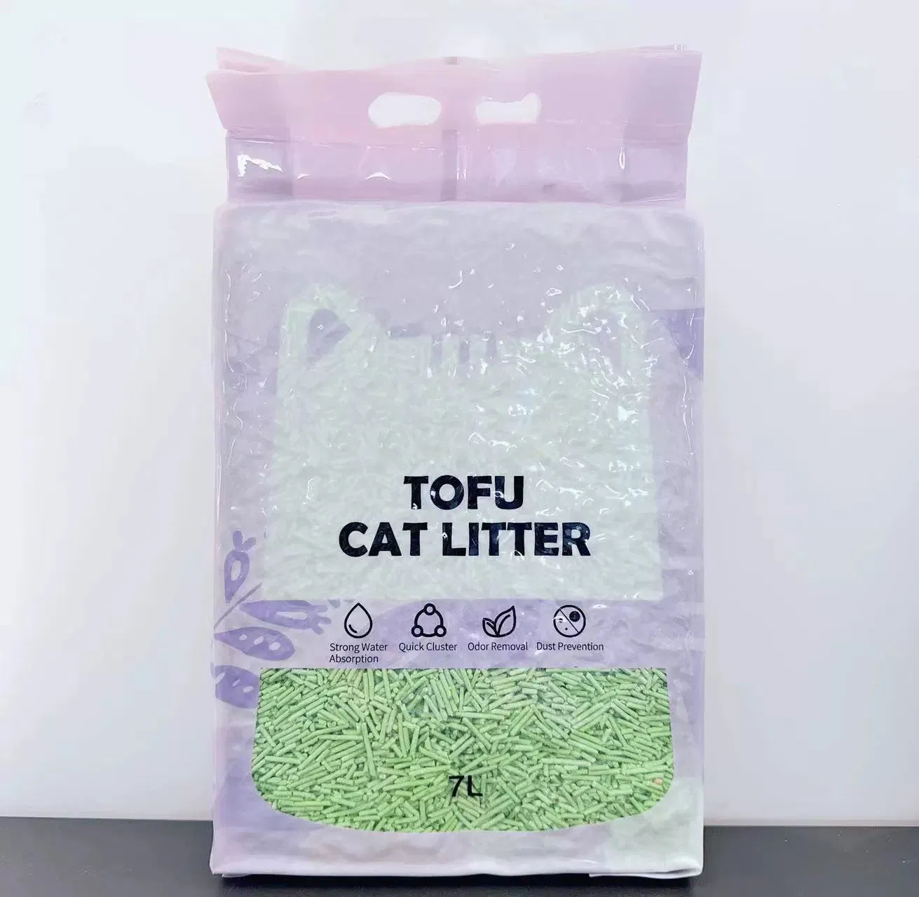 Pet Product Tofu Flushable Safe Cat Litter Indoor Room
