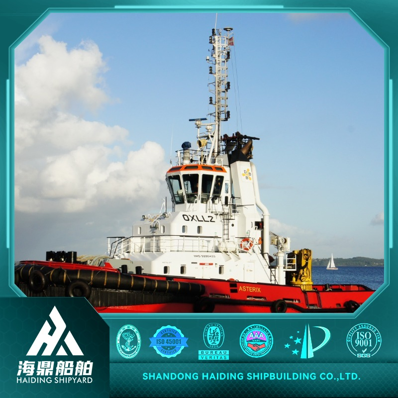 Safe and Reliable Dredger Towing Operation Tugboat with Dual-Power Redundancy