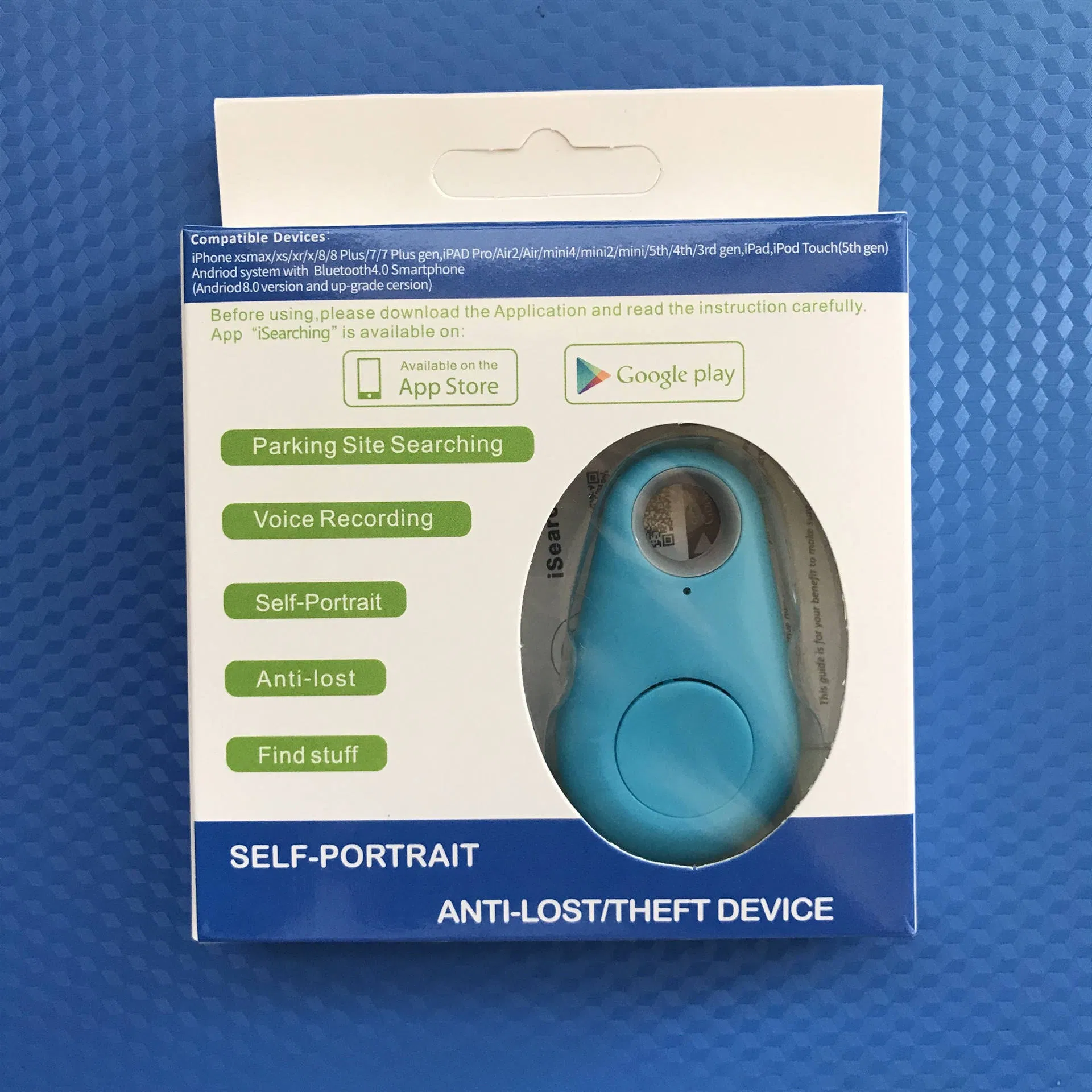 Waterproof Locator Tag with Smart Bluetooth GPS for Pet Tracker Pet Product