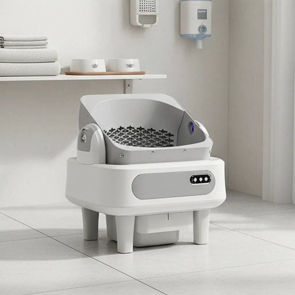 Automatic Cat Litter Box with Smart Technology and WiFi Support