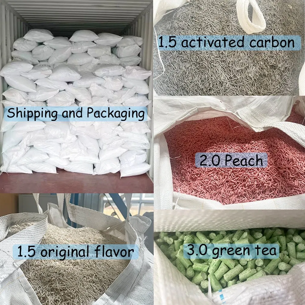 OEM ODM Fast Shipping Custom Tofu Cat Litter Quick Clumping