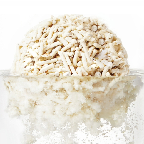 Soft Hypoallergenic Flushable Tofu Pellet Cat Litter Indoor Room Pet Product