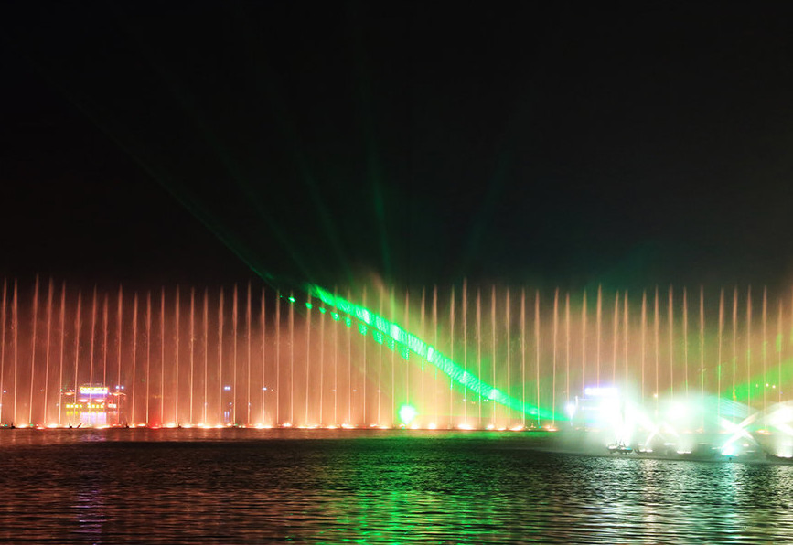 High Tech Outdoor 304 Stainless Steel Digital Fountain Price