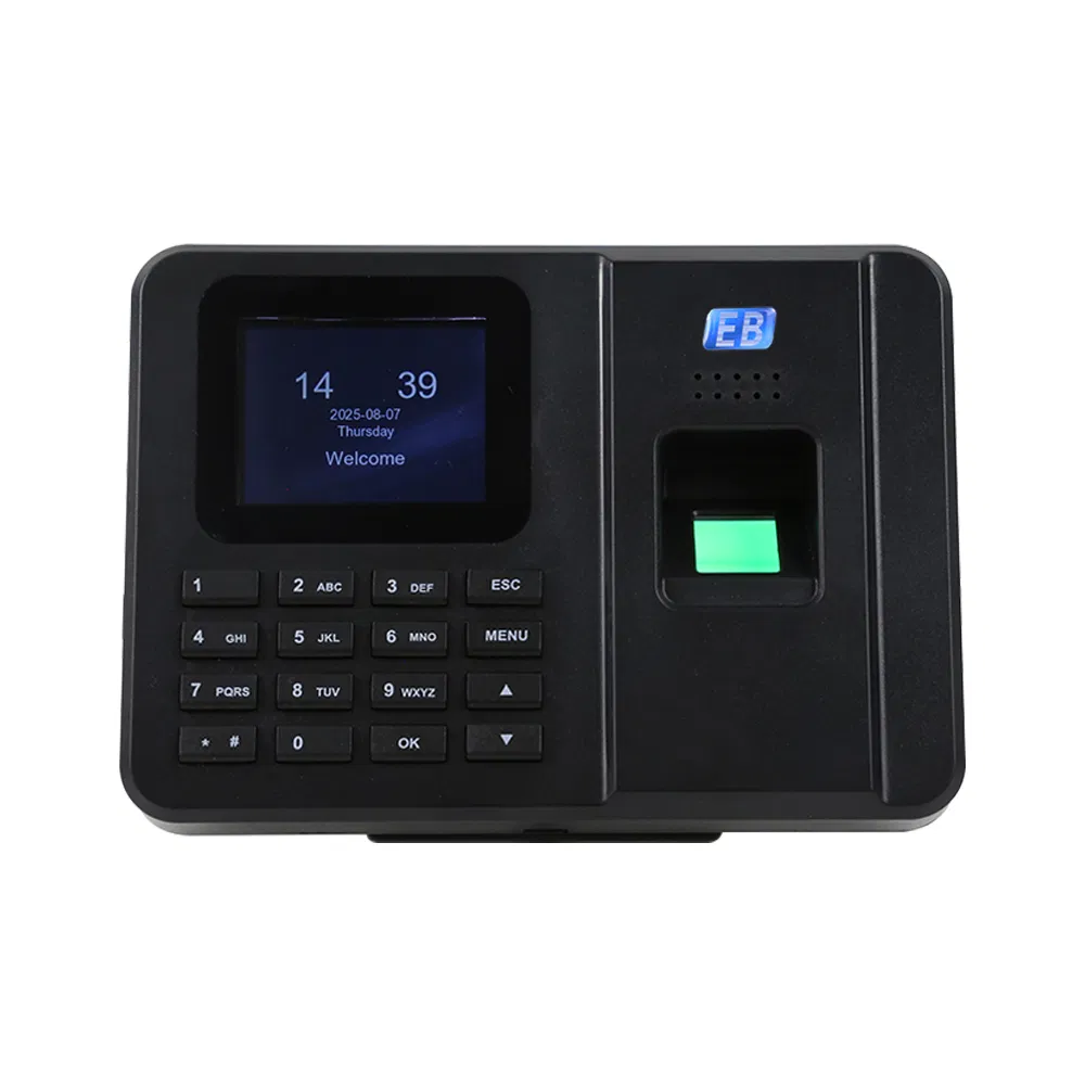 TA-700 Fingerprint Time Attendance Machine Biometric Access Control System 2.4 Inch TFT USB Multi Language Support
