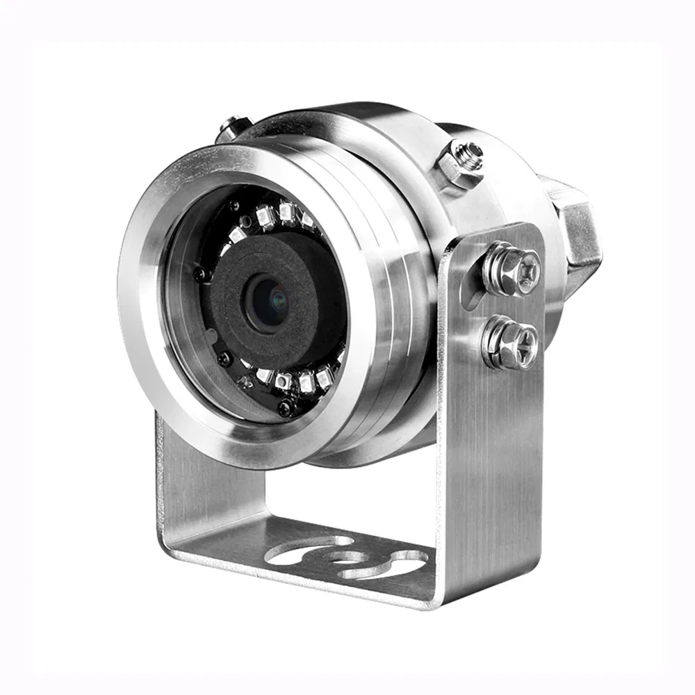 Ga-Ex1fi-M8ss 4K 8MP 304 316 Stainless Steel Explosion Proof IP Poe Infrared Security Mini Camera for Marine Gas Station Oil Mine