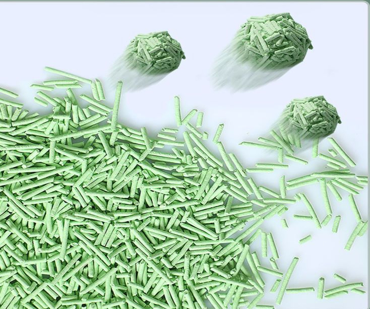 Multi-Perfume Colorful Instant Water Absorption No Dust Strong Odor Control Toilet Clean Tofu Cat Pet Sands Litter