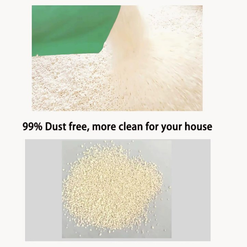 Producto Para Mascotas Wholesale Pet Products Antibacterial High-Agglomeration Non-Sticky Bottom Cassava Cat Litter