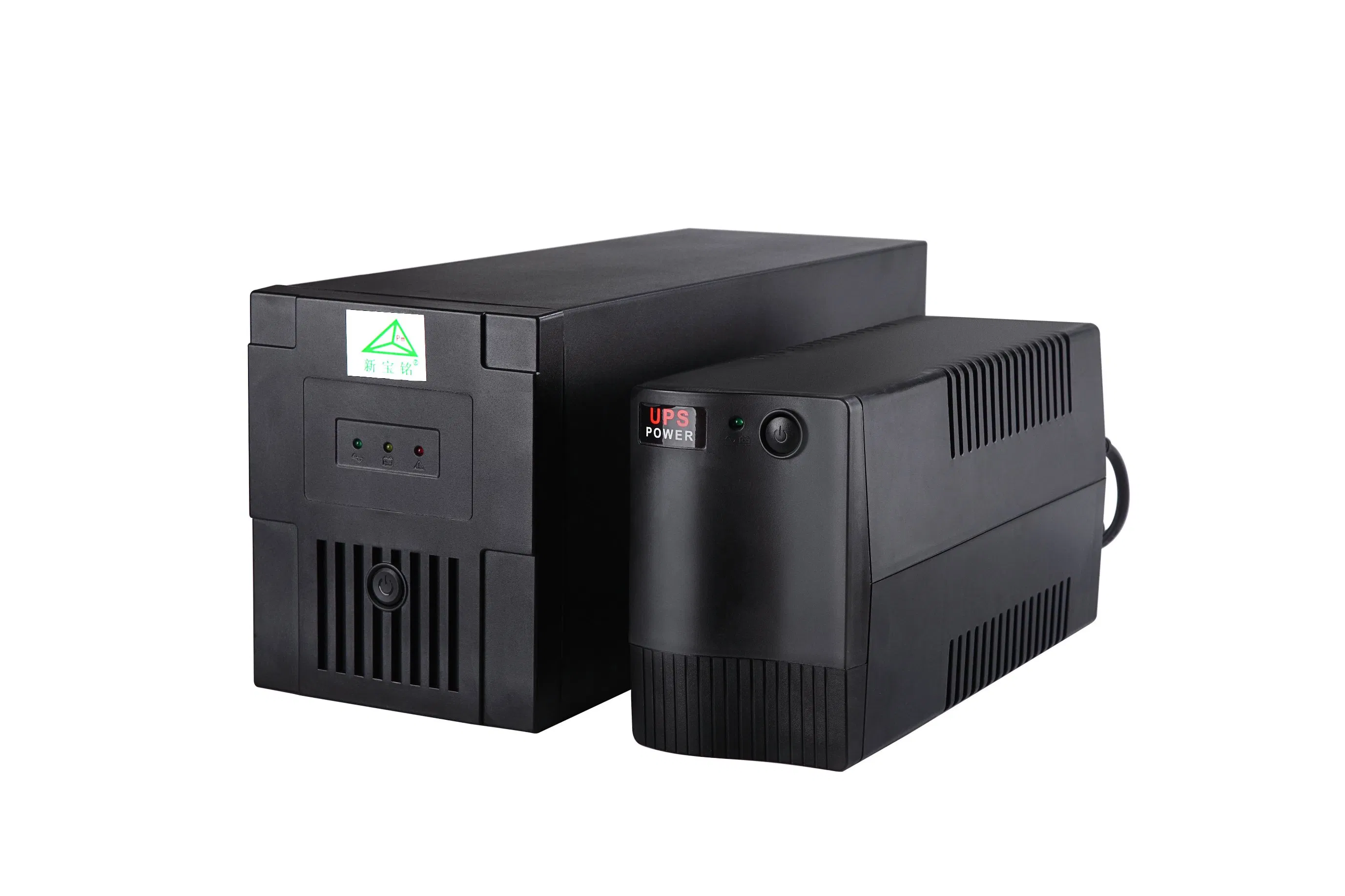 1000va/800W Offline Backup System UPS Power Plastic Shell, LCD Display, 9ah Battery