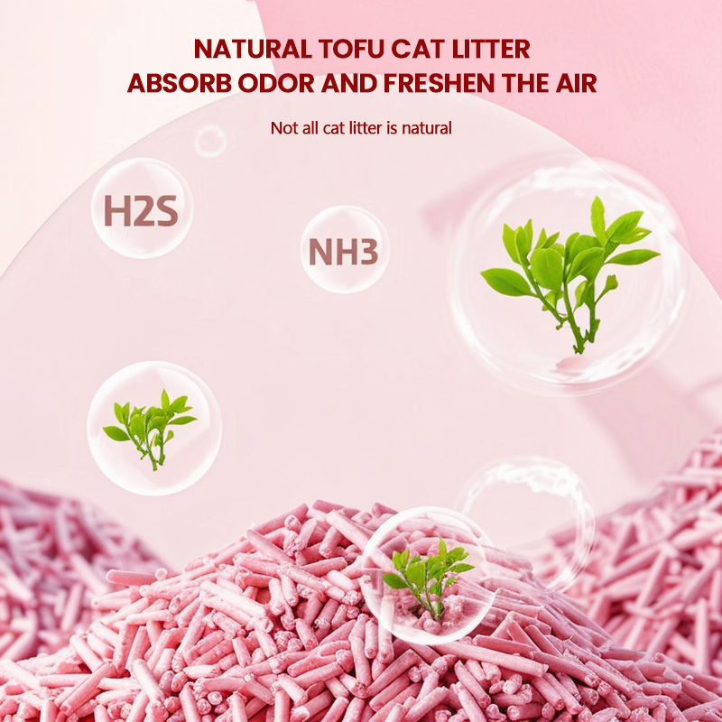 Lightweight Dust Free Tofu Cat Litter for a Healthier Environment with Superior Absorption and Powerful Odor Control That Keeps Your Home Fresh and Clean