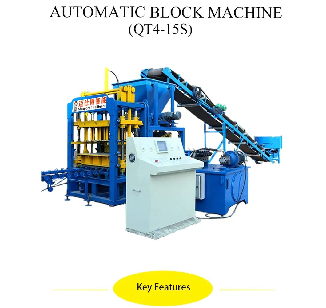 QT4-15 Concrete Block Machine