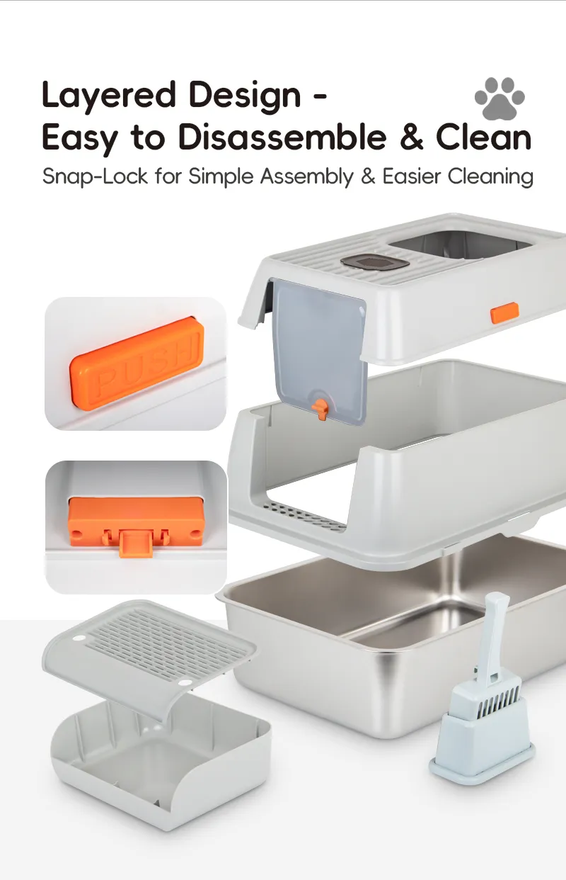 Cat Litter Box Detail 12