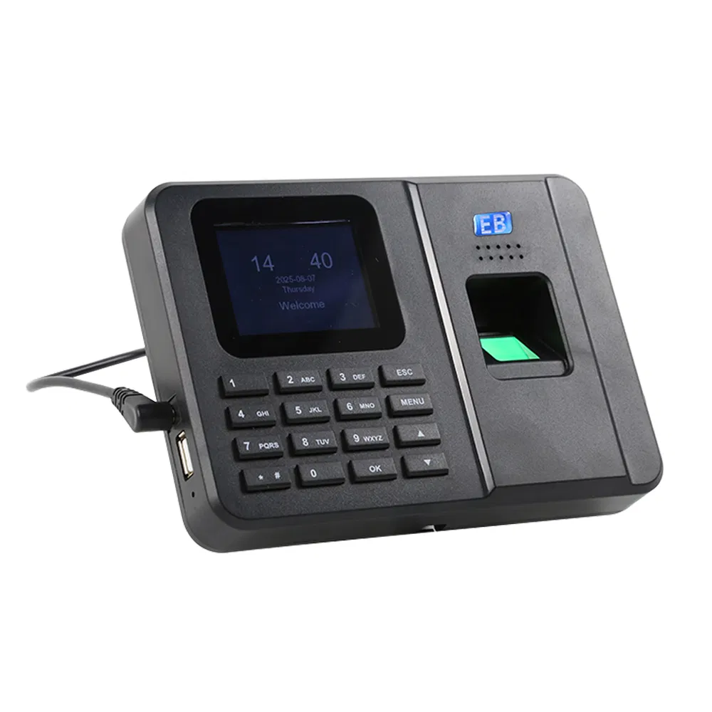 TA-700 Fingerprint Time Attendance Machine Biometric Access Control System 2.4 Inch TFT USB Multi Language Support