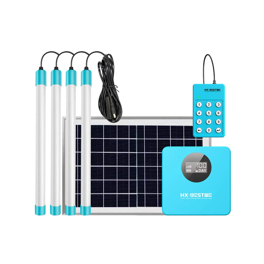 OEM Mini Solar Home System off Grid Solar Power System Home Africa All One Offline Solar Direct Drive Freezer Enable with Paygo