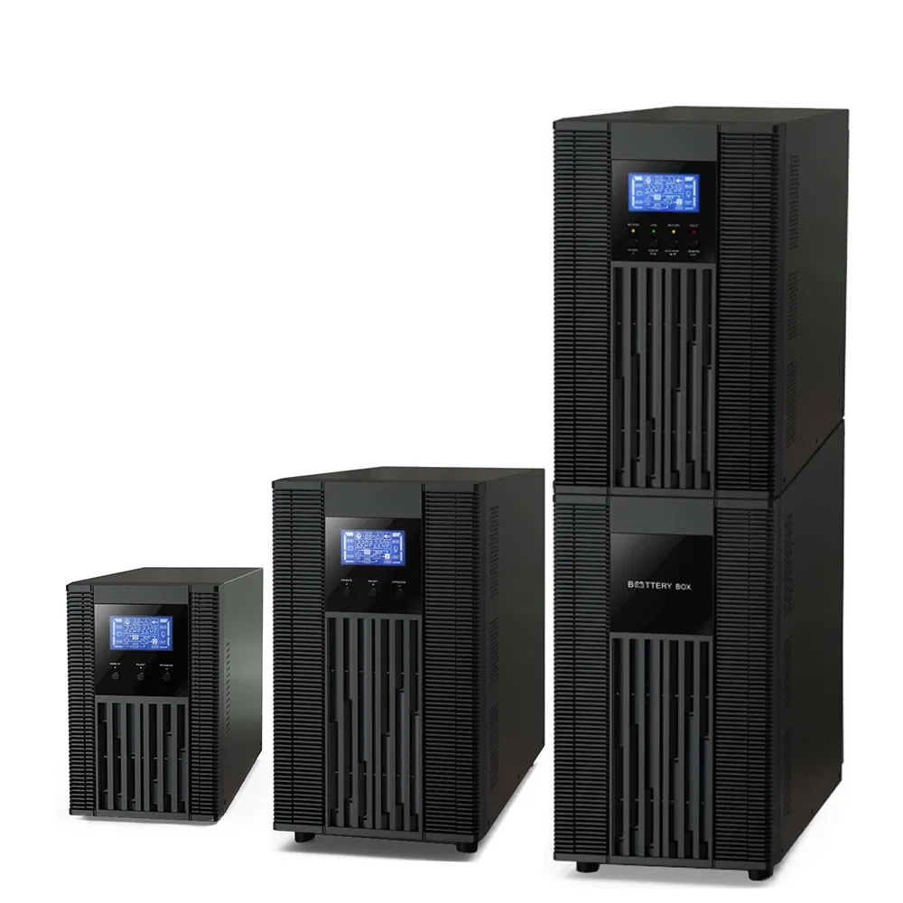 Single Phase High Frequency Online UPS Power Supply Double Conversion Offline UPS for It/Factory/Telcom/Medical/Solar Panel/Solar Power System